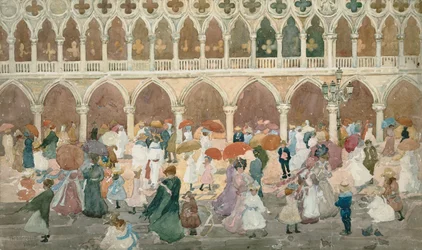 Luz del sol en la Piazzetta